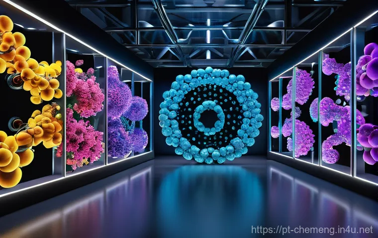 바이오화학공학 - Here are three detailed image prompts in English, designed to be appropriate for a 15-year-old audie...